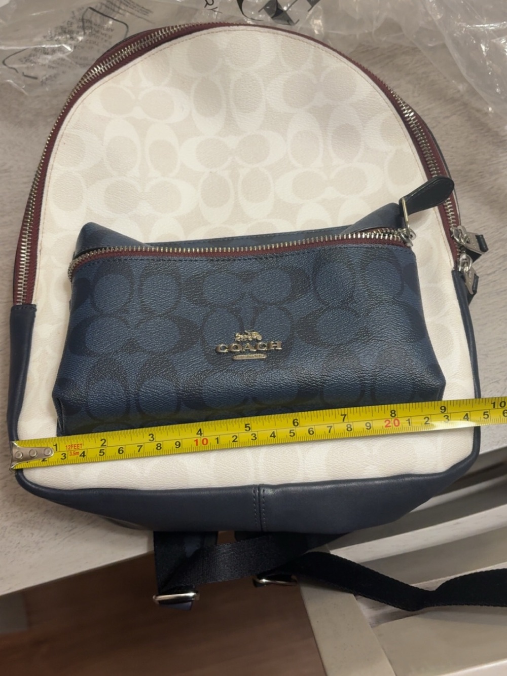 Coach Signature Backpack - Picture 7 of 7